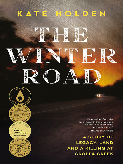 Title details for The Winter Road by Kate Holden - Available